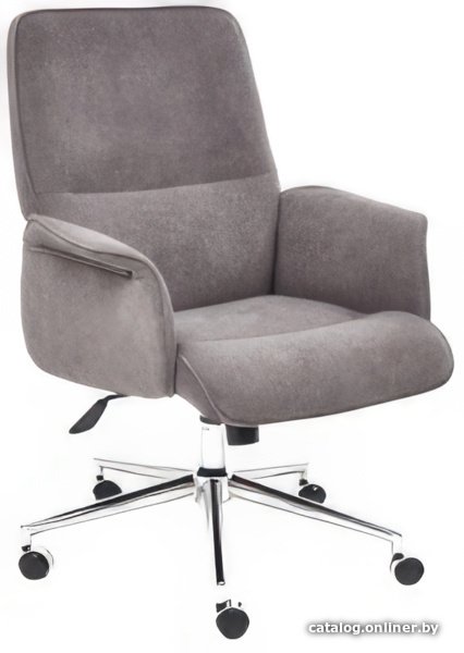 Офисное кресло TetChair York (флок, серый 29)