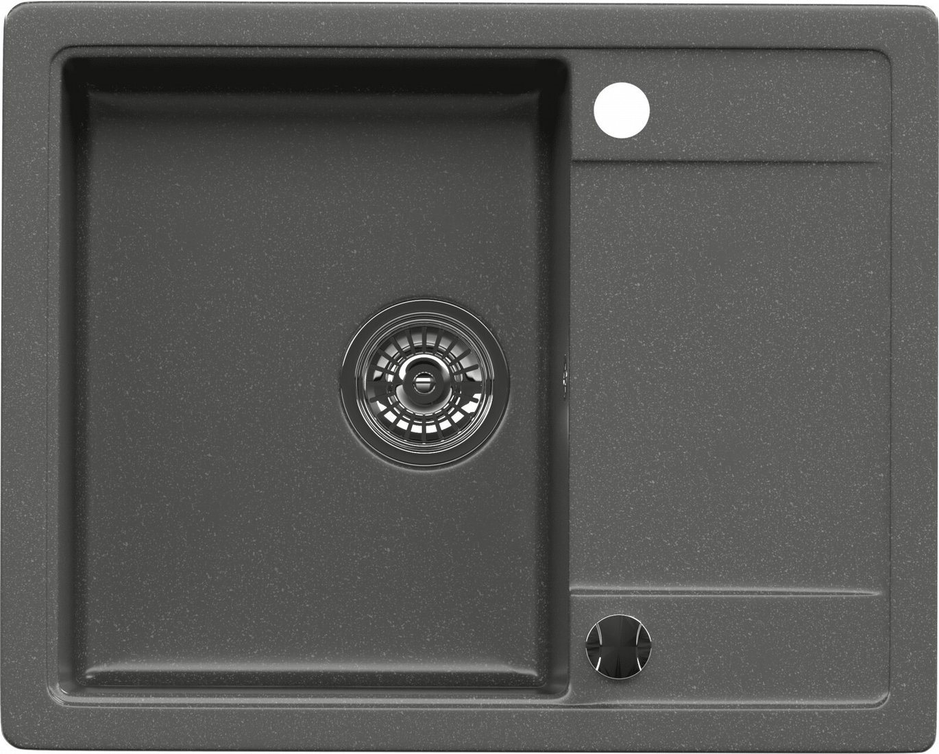 Кухонная мойка Kernau KGS Z 4557 1B1D Graphite