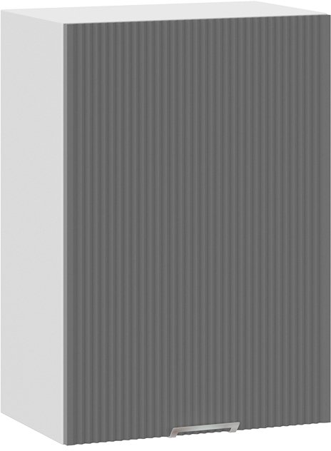 

Шкаф навесной Трия Кимберли 1В5 (белый/титан)