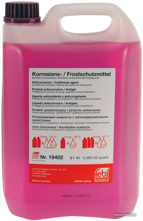 Антифриз Febi bilstein G12+ 19402 5л