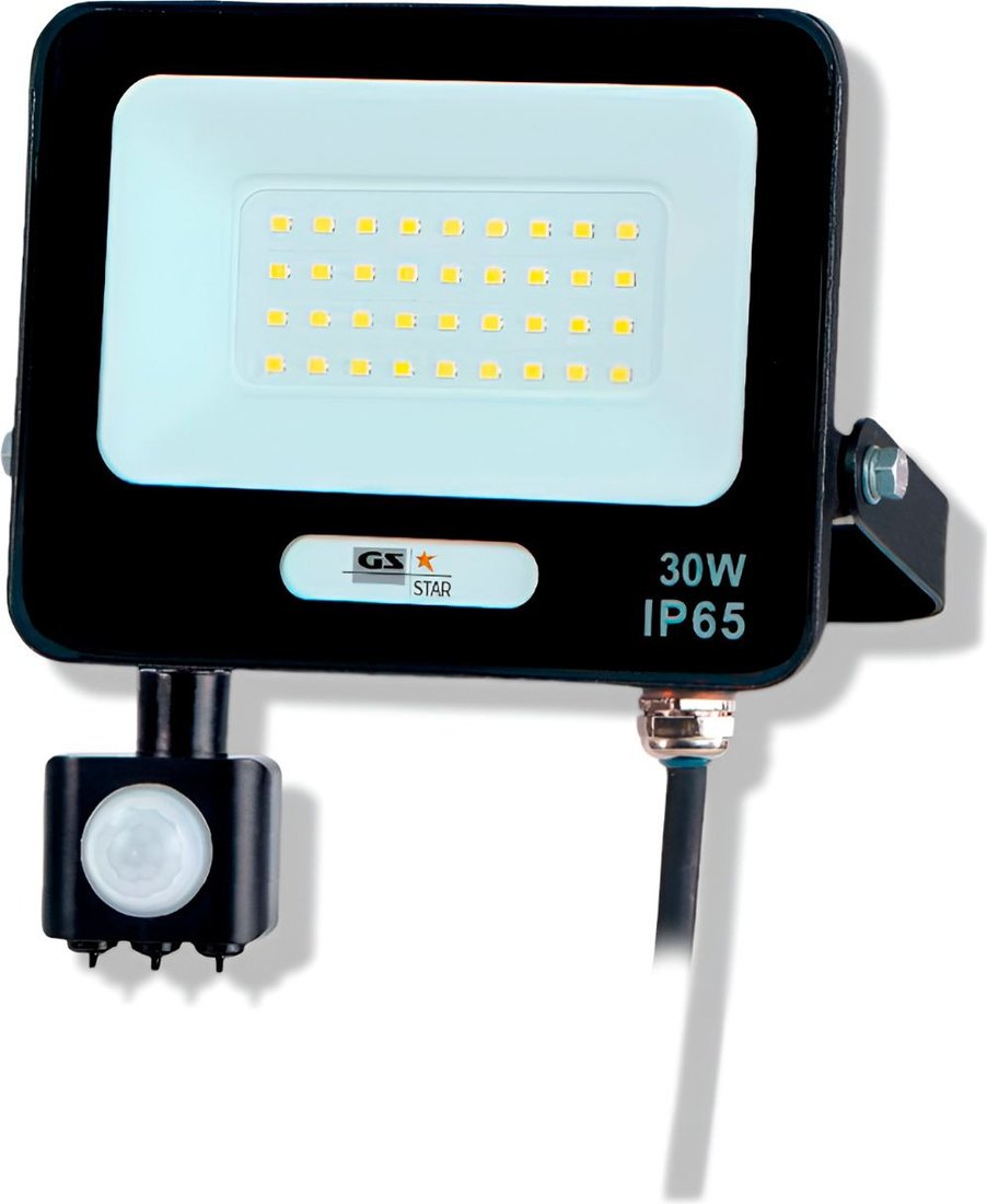 Уличный прожектор GS star GS-PIR-30W (нейтральный c датчиком движения)