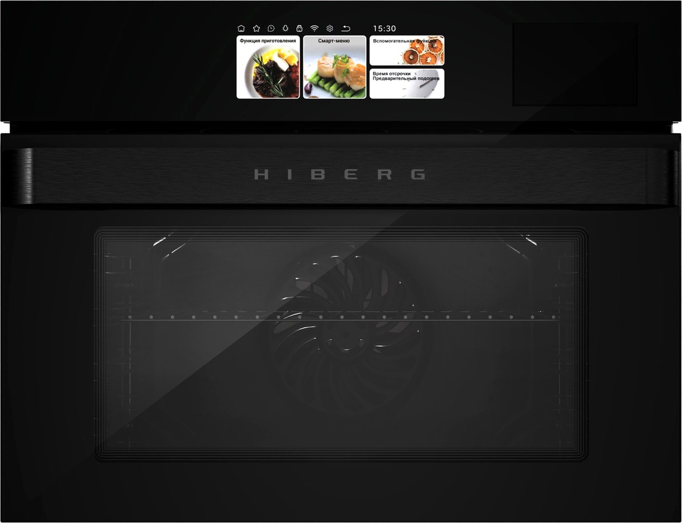 

Электрический духовой шкаф Hiberg S-VM 5615 B i-Smart