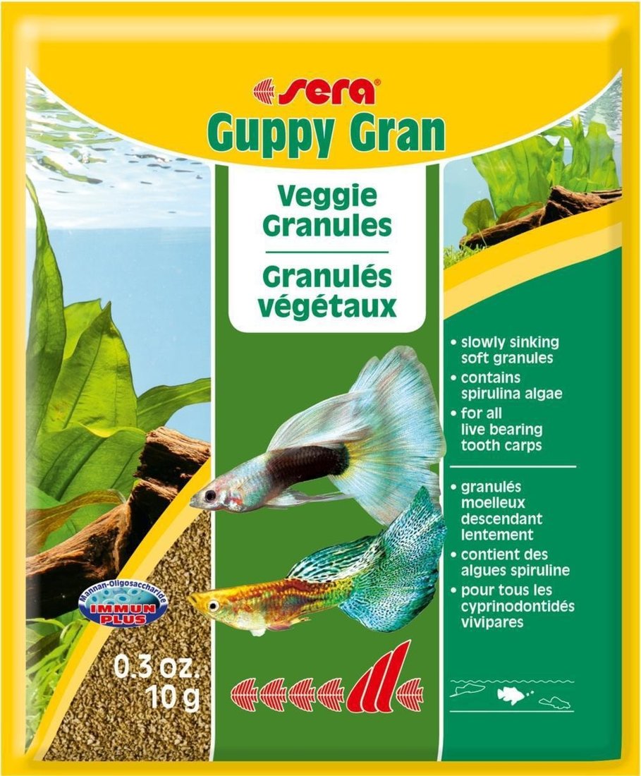 

Сухой корм Sera Guppy Gran 10 г