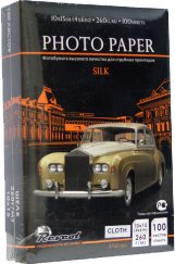 

Фотобумага Revcol Ткань RC 10x15 260 г/м2 100 л [127895]