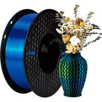 Филамент Kingroon PLA Tri Color Silk 1.75мм NSC021 (1кг, Yellow/Blue/Green)