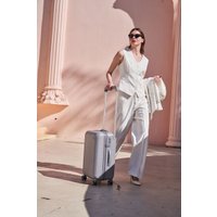 Чемодан-спиннер 90 Ninetygo Nulife Luggage 20 (светло-серый)