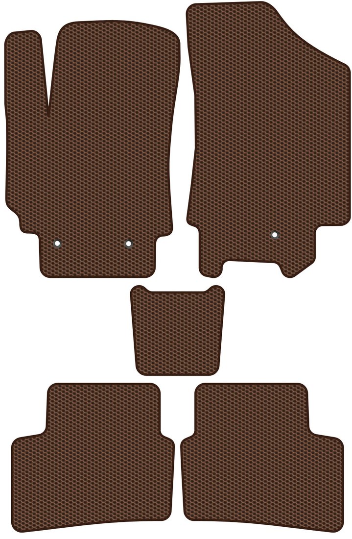 

Комплект ковриков для авто Alicosta Hyundai Creta I (suv / GS) 2015 - Н.В. (коричневый, сота)