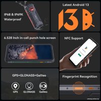 Телефон Cubot KingKong 8 6GB/256GB (черный)