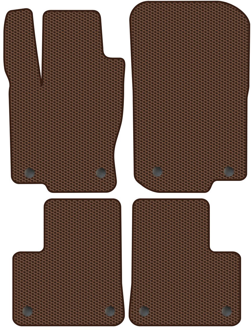 

Комплект ковриков для авто Alicosta Mercedes-Benz GLE I (suv, гибрид / W166) 2015 - 2018 (коричневый, сота)