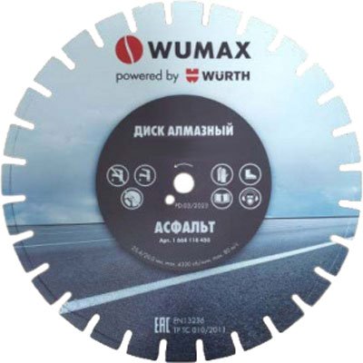 

Пильный диск Wurth 1668118400