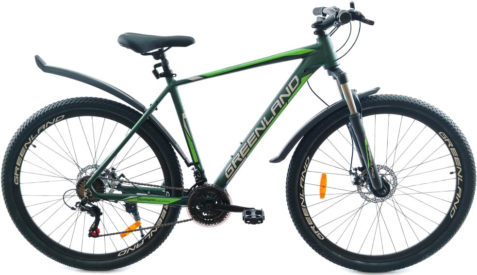 

Велосипед Greenland Discovery 2.0 29 р.19 2025 (темно-зеленый/зеленый)