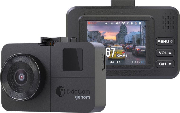 

Видеорегистратор-радар детектор-GPS информатор (3в1) DaoCam Genom Wi-Fi