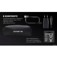 Электробритва Polaris PMR 0613RC wet&dry 4D PRO 5 blades+ (серый металлик) в Солигорске
