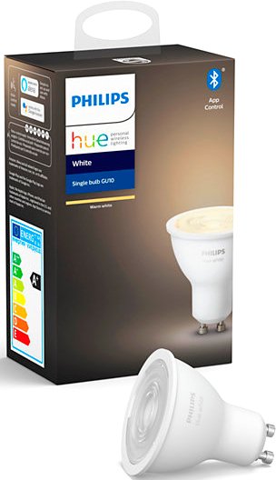 

Светодиодная лампочка Philips HueW 5.2W GU10 929001953505