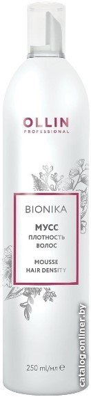 Мусс Ollin Professional для укладки волос BioNika Плотность волос 250 мл