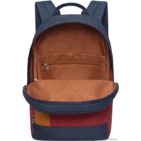 Городской рюкзак Grizzly RXL-327-3 (синий/кирпичный)