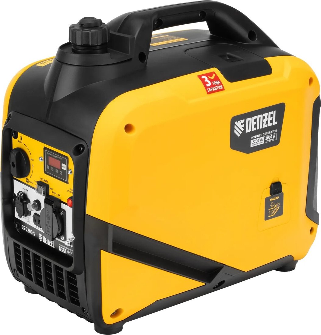 

Бензиновый генератор Denzel GS-2200iS