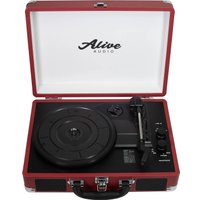 Виниловый проигрыватель Alive Audio Glam Cherry