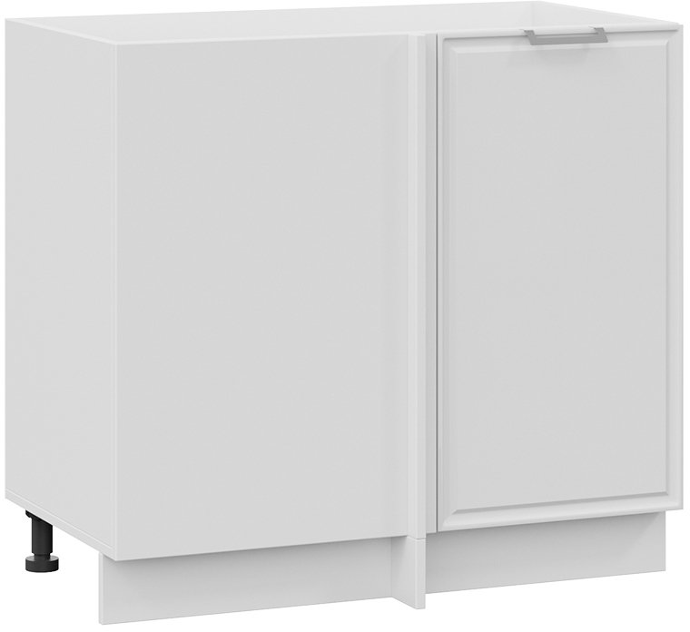 

Шкаф напольный Трия Белладжио 1Н9У (белый/фон белый)