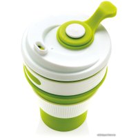 Термокружка Xindao P432.607 350 мл (зеленый/белый)