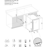 Винный шкаф Dunavox DAUF-46.138B