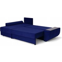 Угловой диван Sundays Home Нью-Йорк (велюр синий)