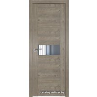 Межкомнатная дверь ProfilDoors 2.05XN L 50x200 (каштан темный, зеркало)