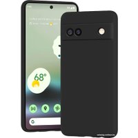 Чехол для телефона KST Silicone Cover для Google Pixel 6a (черный)