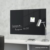 Магнитно-маркерная доска BRAUBERG стеклянная 40x60 см (черный)