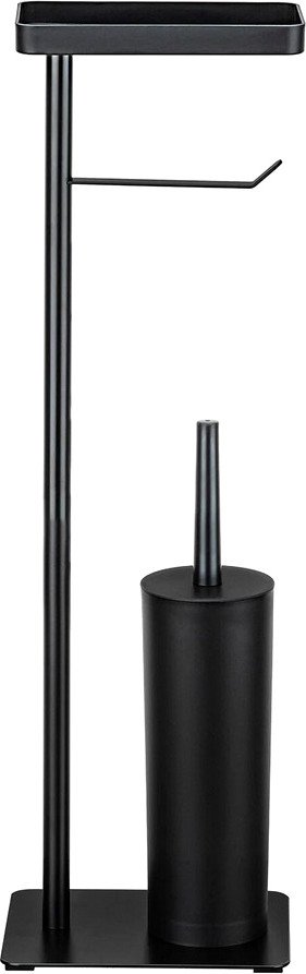 

Держатель для туалетной бумаги и ершика El Casa 240474 (черный)