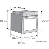 Электрический духовой шкаф Candy FCS 612 N