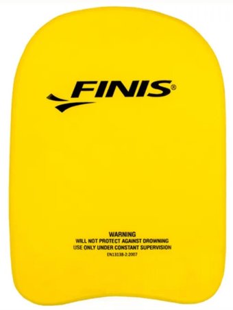 Доска для обучения плаванию Finis Foam Kickboard Jr 1.05.035.48 (желтый)