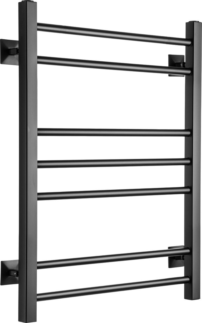 

Полотенцесушитель Ростела Свирель V квадрат 500x700/7 1/2" (Ral 9005, нижнее подключение)