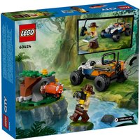 Конструктор LEGO City Jungle 60424 Квадроцикл для исследования джунглей