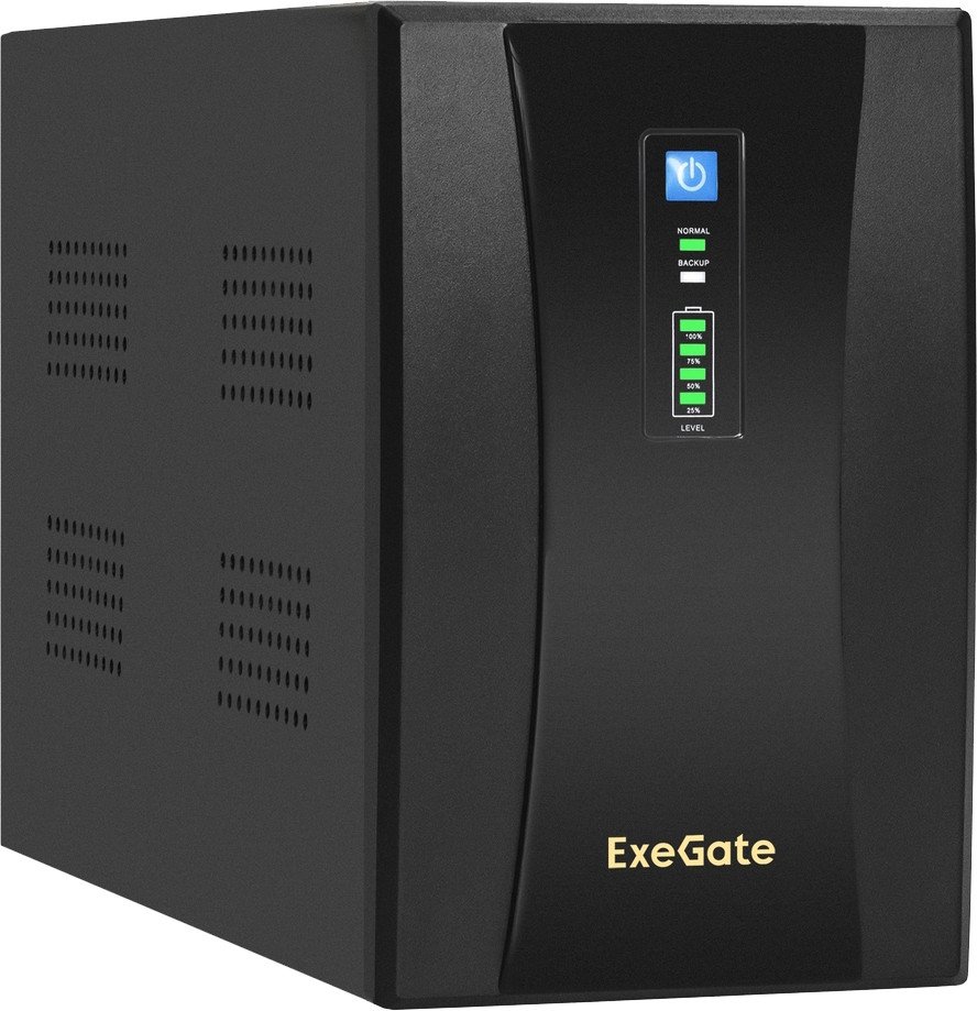 

Источник бесперебойного питания ExeGate SpecialPro UNB-2200.LED.AVR.4C13.RJ.USB EX292612RUS