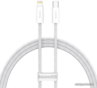 Кабель Baseus Lightning - USB Type-C CALD000002 (1 м, белый)