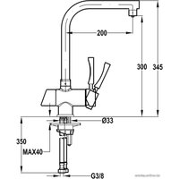 Смеситель TEKA OS 206 [182060200]