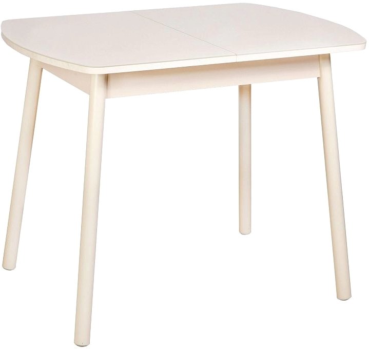 

Кухонный стол Listvig Винер Mini R 94-126x64 (кремовый)