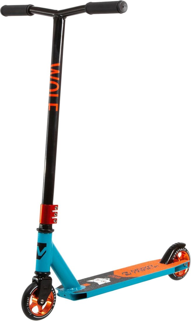

Трюковый самокат Novatrack Wolf 110 Alloy 110A.WOLF.BBL21 (синий/оранжевый)