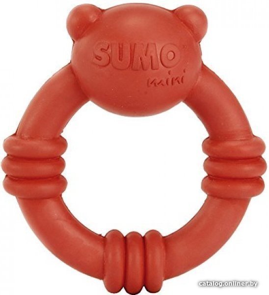 Игрушка для собак Beeztees Sumo Mini Team красный 9.5x10.5 см