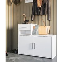 Тумба для обуви Стендмебель Кремона (белый/белый) в Гомеле