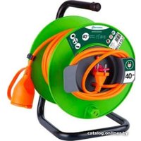 Удлинитель на катушке Electraline 49064 (40 м, зеленый)