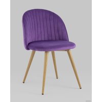 Стул Stool Group Лион Страйпс DC-69030G HLR-32 (велюр лиловый)