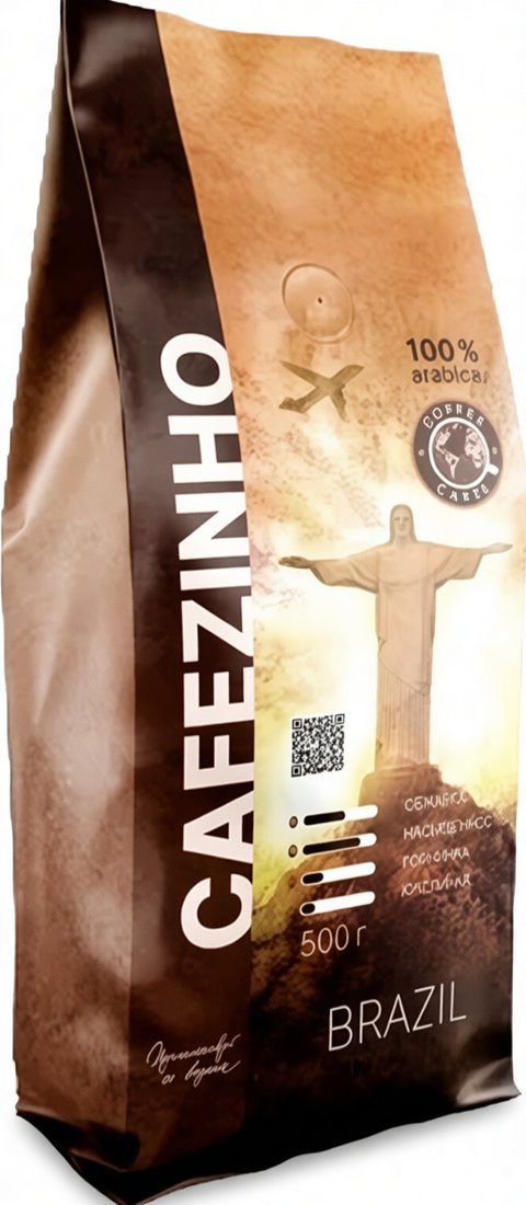 Кофе Coffee Carte Cafezinho Бразилия 500 г