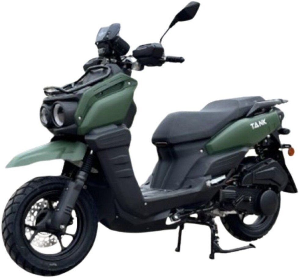 Скутер SPRMotors Tank 49cc (зеленый)