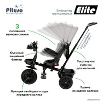 Детский велосипед Pituso Elite (серый)