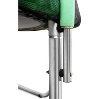 Батут GetActive Jump 8ft - 252 см с лестницей, внешней сеткой (зеленый)