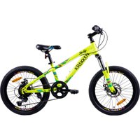 Детский велосипед Krakken Skully 20 2025 (желтый, разобранный, в коробке)