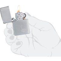 Зажигалка Zippo Brushed Chrome 29684