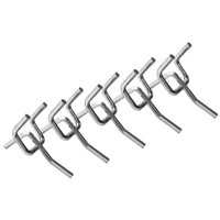 Крюк  Kladenets 5 см для перфорированной панели (5 шт)